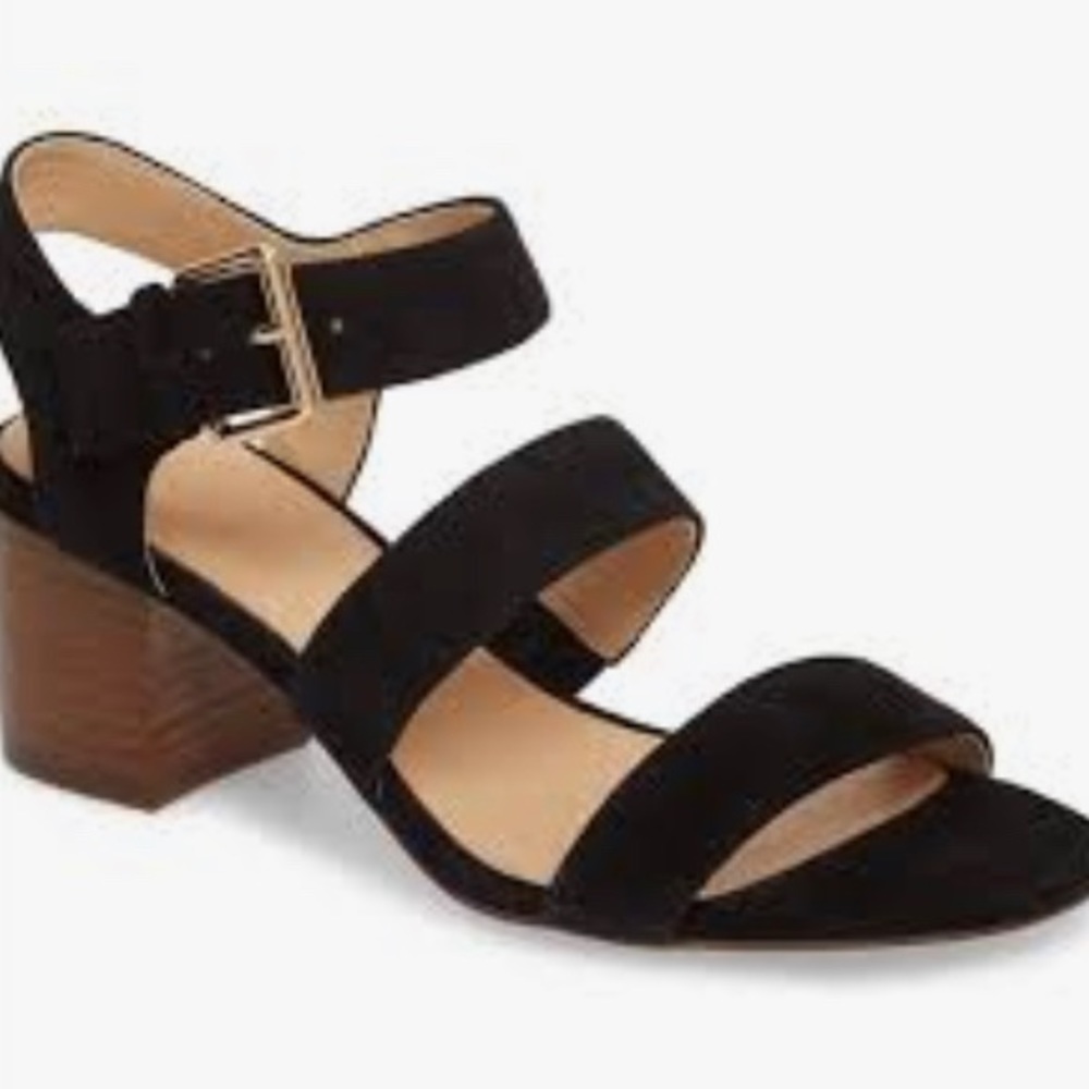 J. Crew | Three Strap Ankle Sandals - 8 1/2M